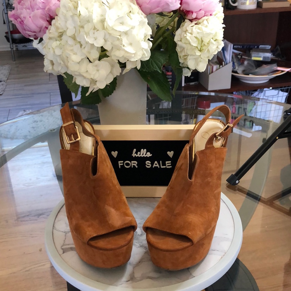 Jessica Simpson Brown Heels 7